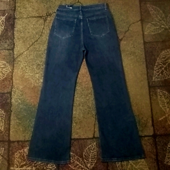 Fashion Nova Crossover Wide Leg Jeans - Picture 2 of 7